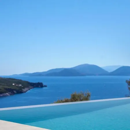 Blauw With Infinity Pool & Sea Views Apartment Vasiliki (Lefkada)